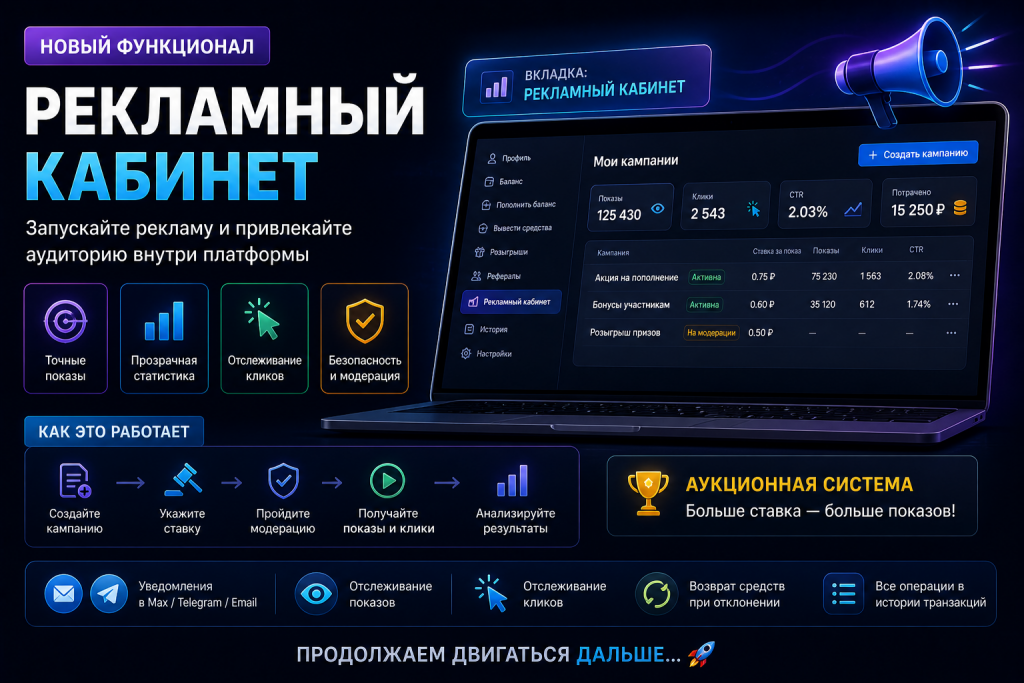 🚀 Запуск рекламного кабинета